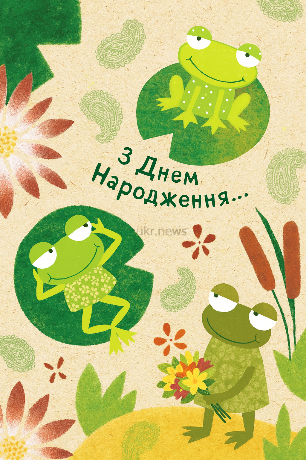 Привітання з Днем народження