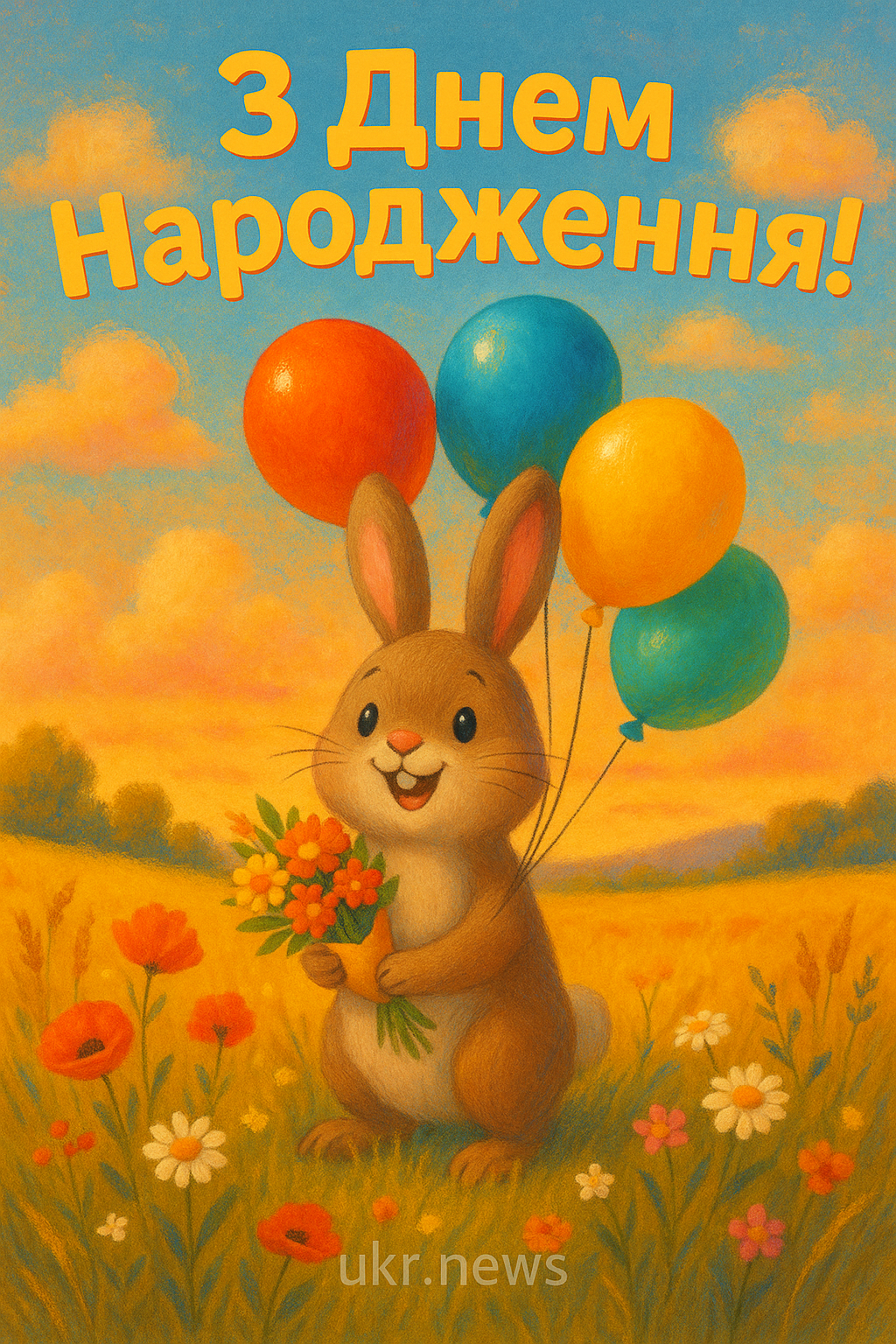 Привітання з Днем народження