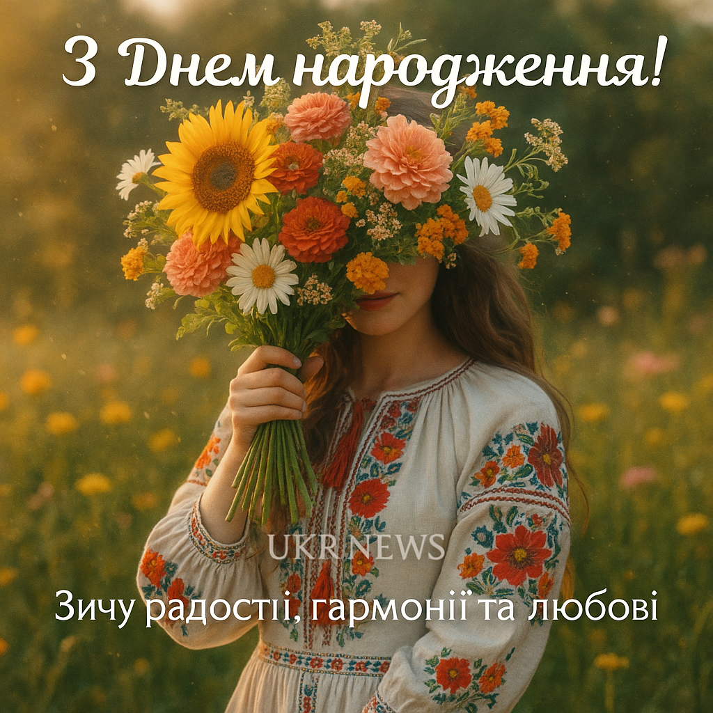 Привітання з Днем народження