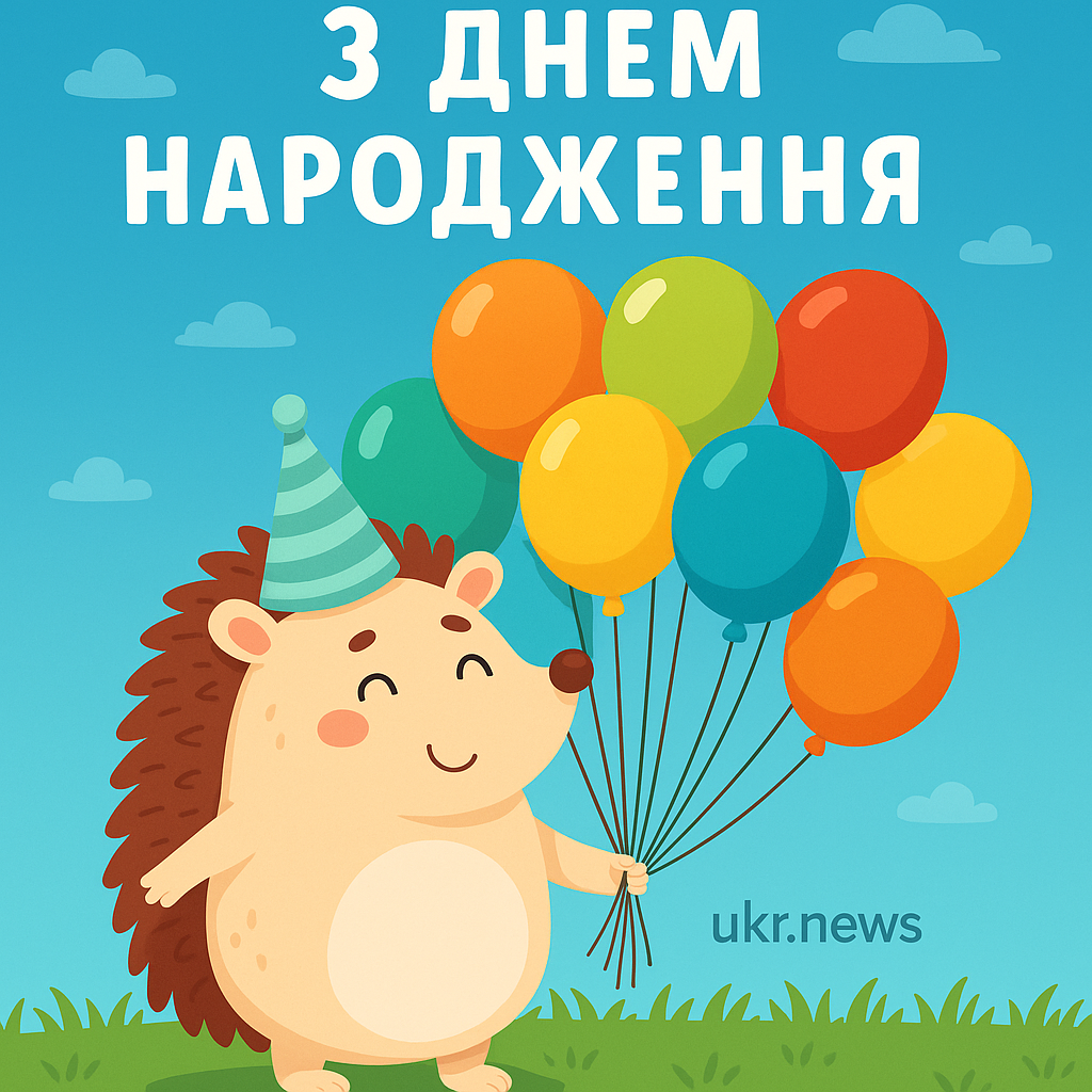 Привітання з Днем народження