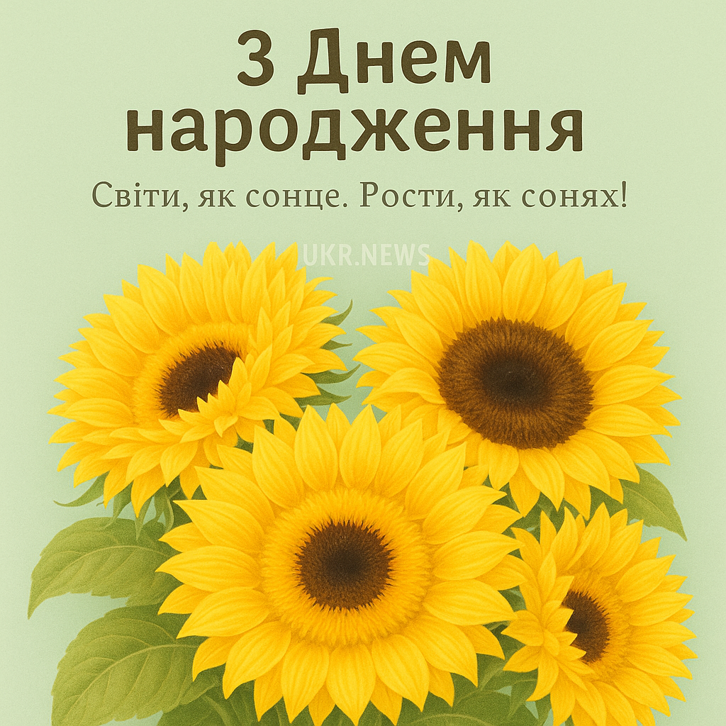 Привітання з Днем народження